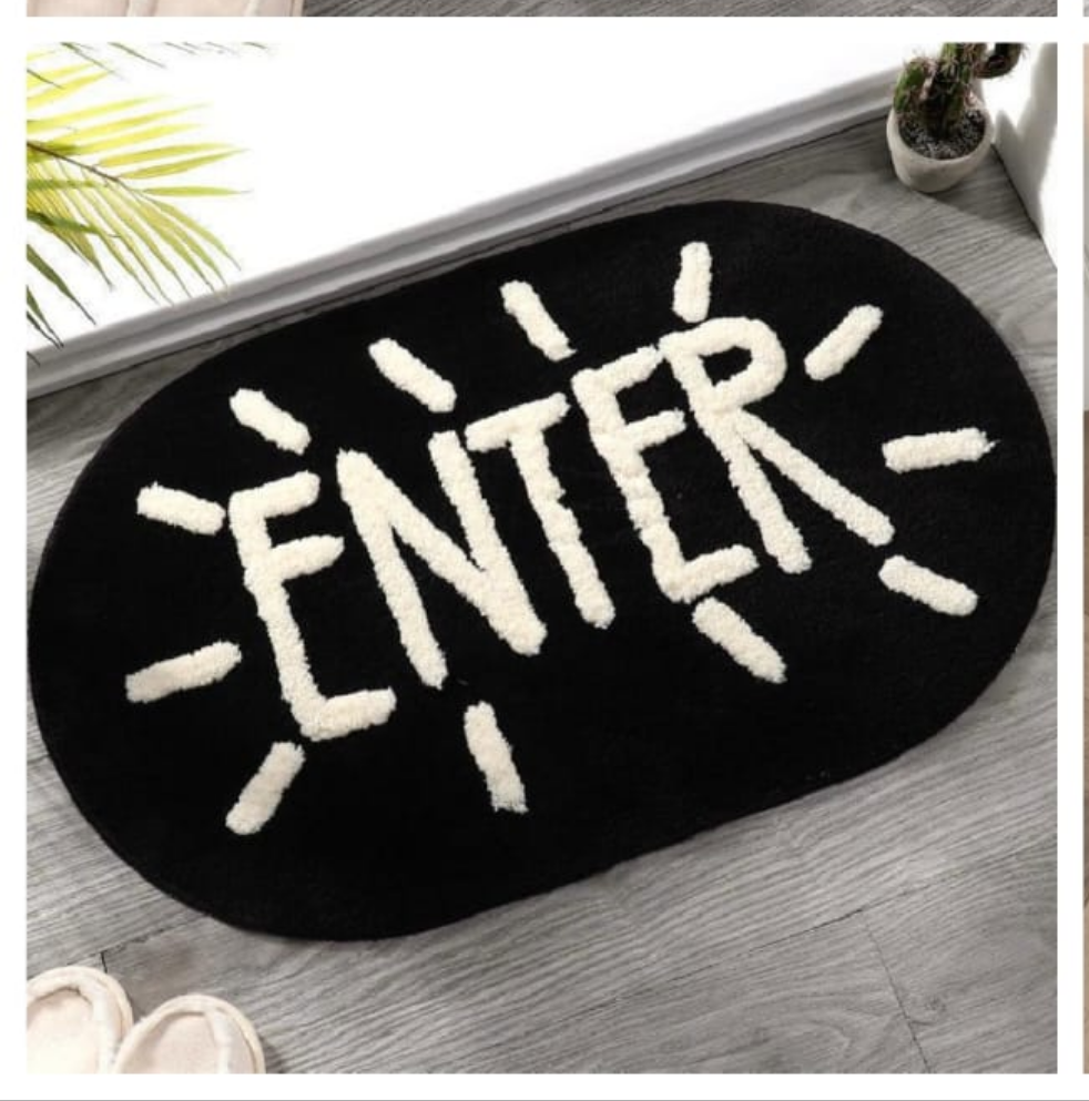 Tapis Ovale Doux Mignon