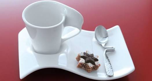 Tasses à swag en porcelaine + soucoupe