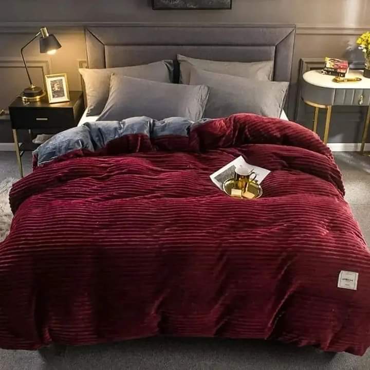 6*6 Ensemble de couette en velours