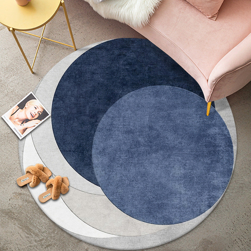 Tapis ronds minimalistes modernes