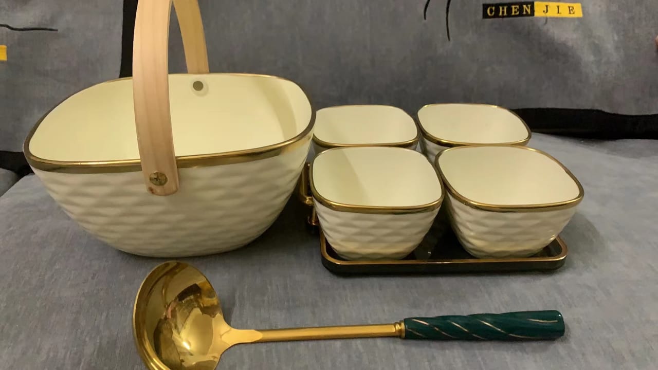 Ensemble de bols à glace pour dessert
