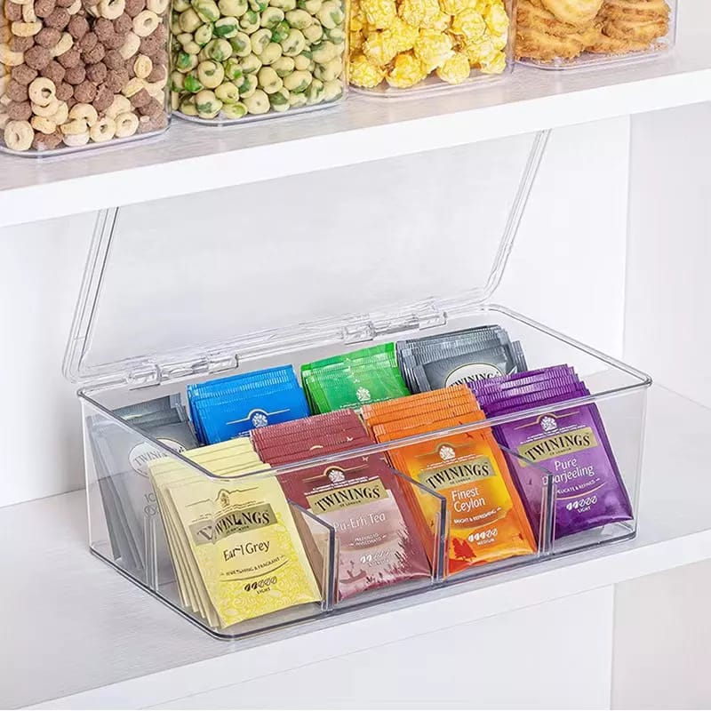 Organisateur de sachets de thé en acrylique