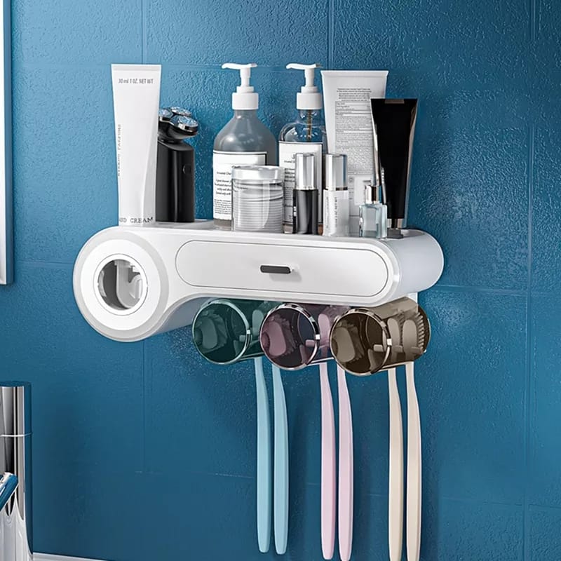 Support de brosse à dents/Organisateur de salle de bain