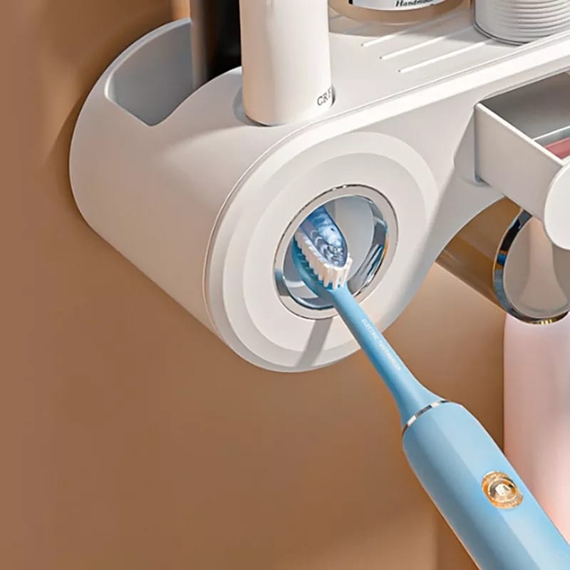 Support de brosse à dents/Organisateur de salle de bain