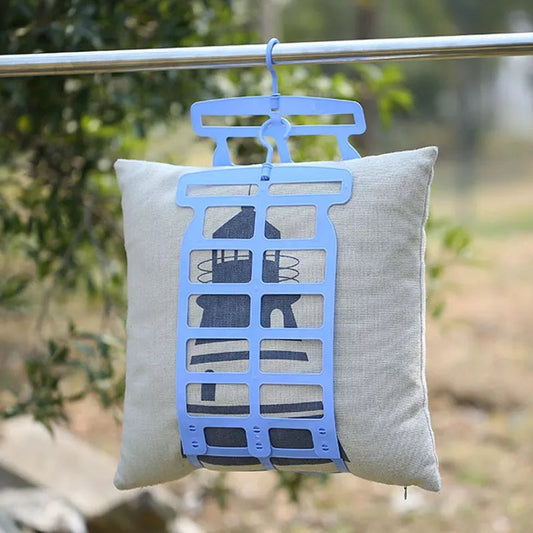 Porte-manteau de séchage pour coussins