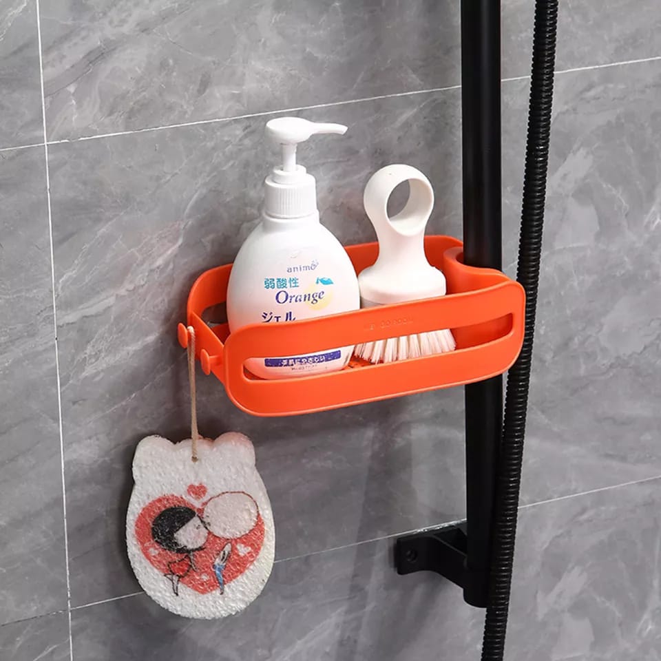 Porte-éponge de lavabo amovible pour robinet