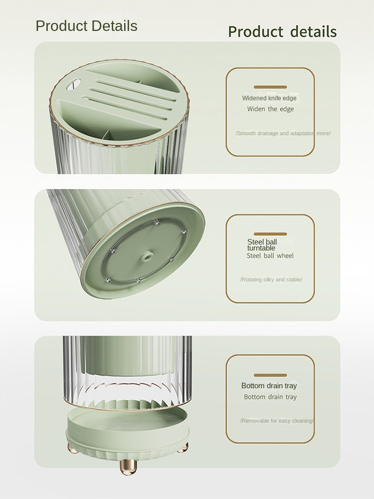 Couteau rotatif multifonction