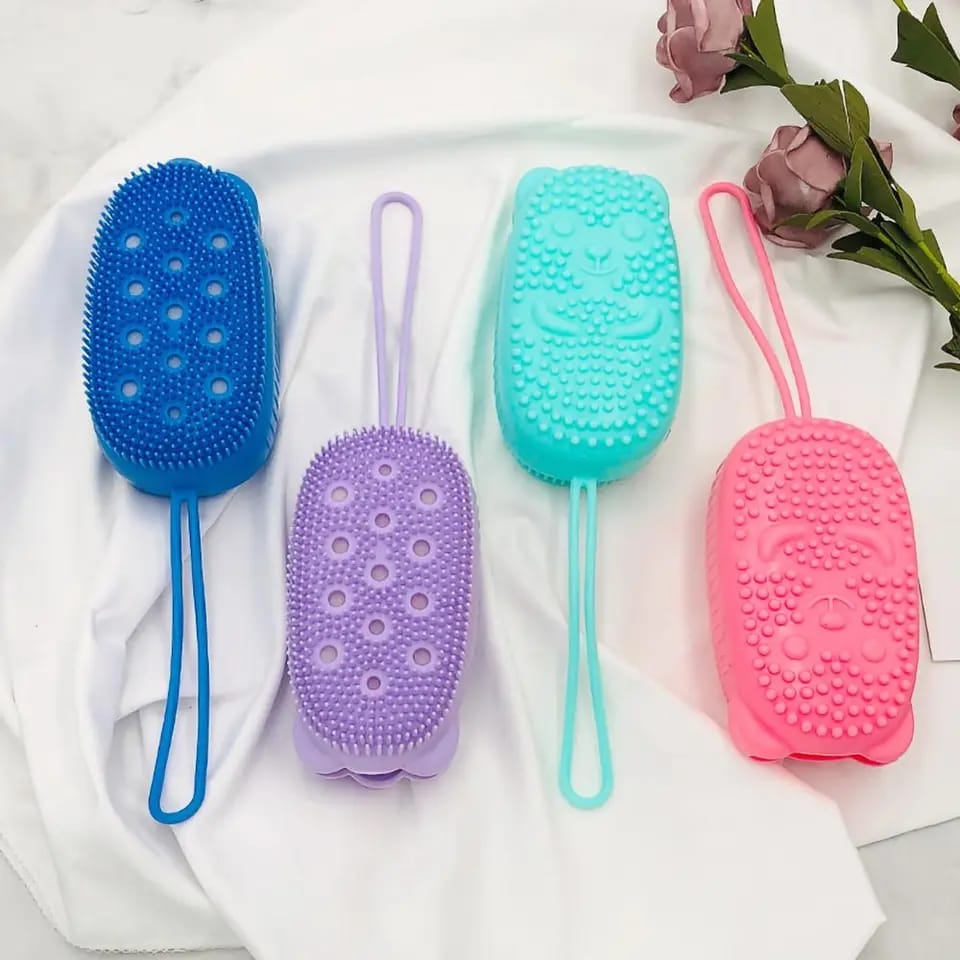 Brosse exfoliante double face
