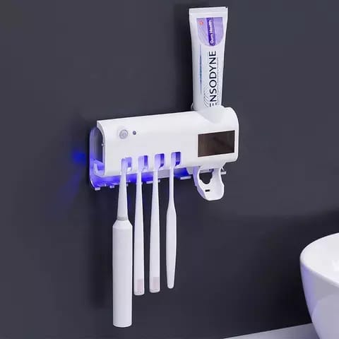 Distributeur de dentifrice automatique électrique avec UV