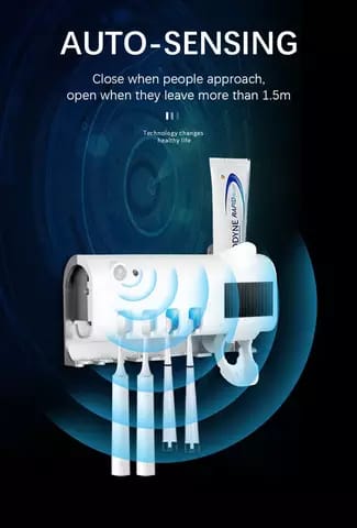 Distributeur de dentifrice automatique électrique avec UV
