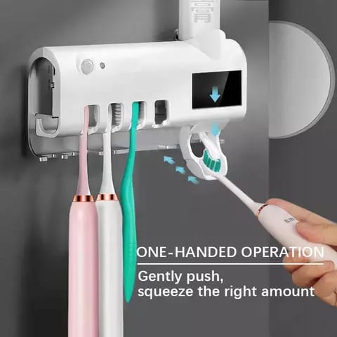 Distributeur de dentifrice automatique électrique avec UV