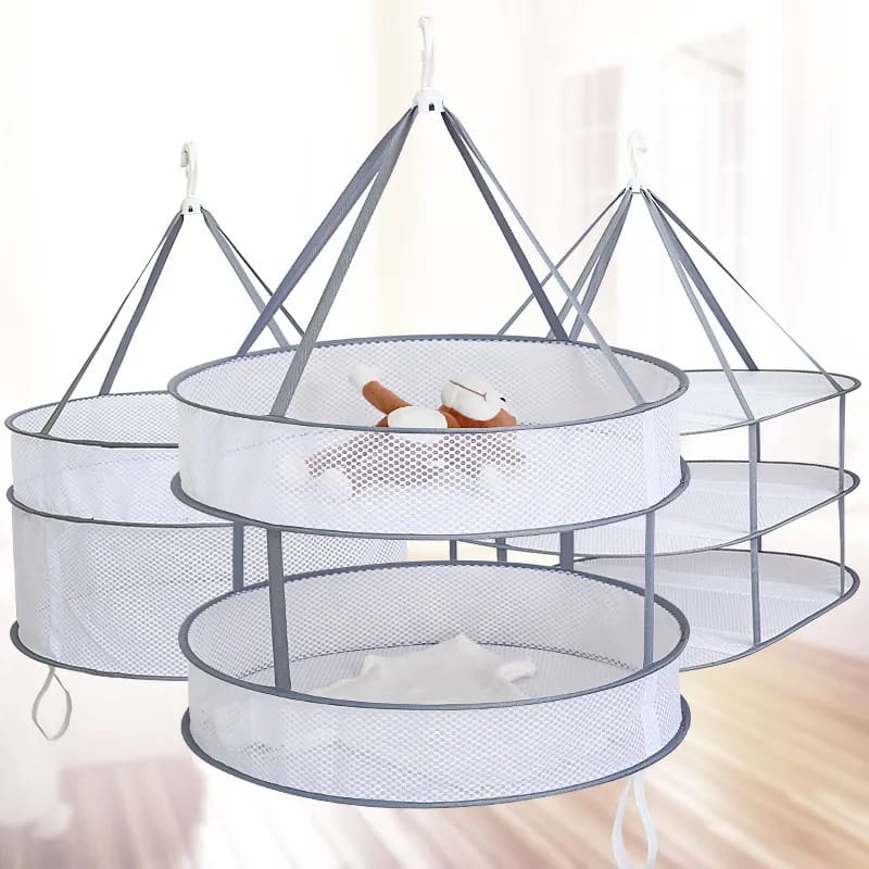 Panier à linge suspendu en filet