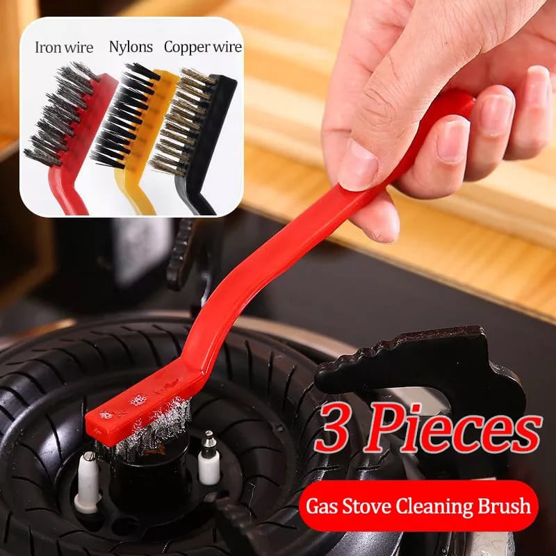 3Pcs brosses de nettoyage