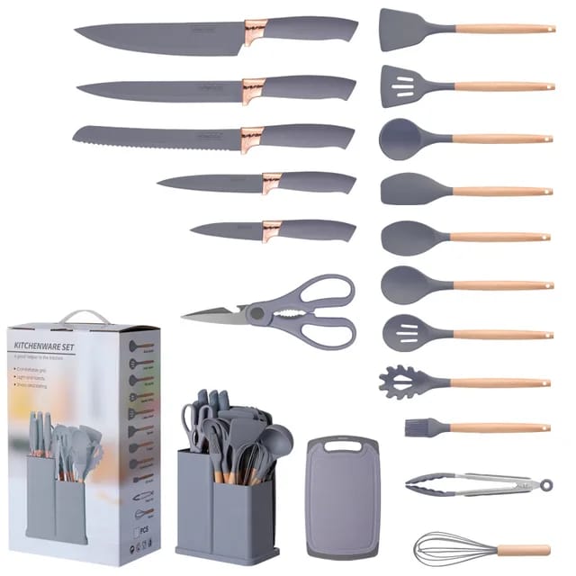 19Pcs Ensemble de Cuisine