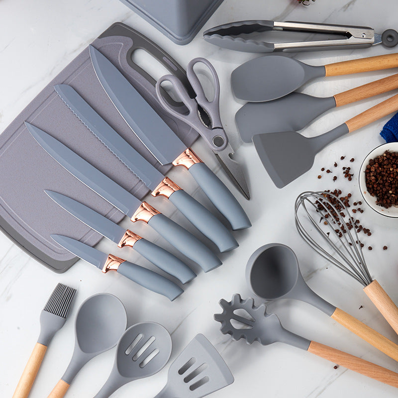 19Pcs Ensemble de Cuisine