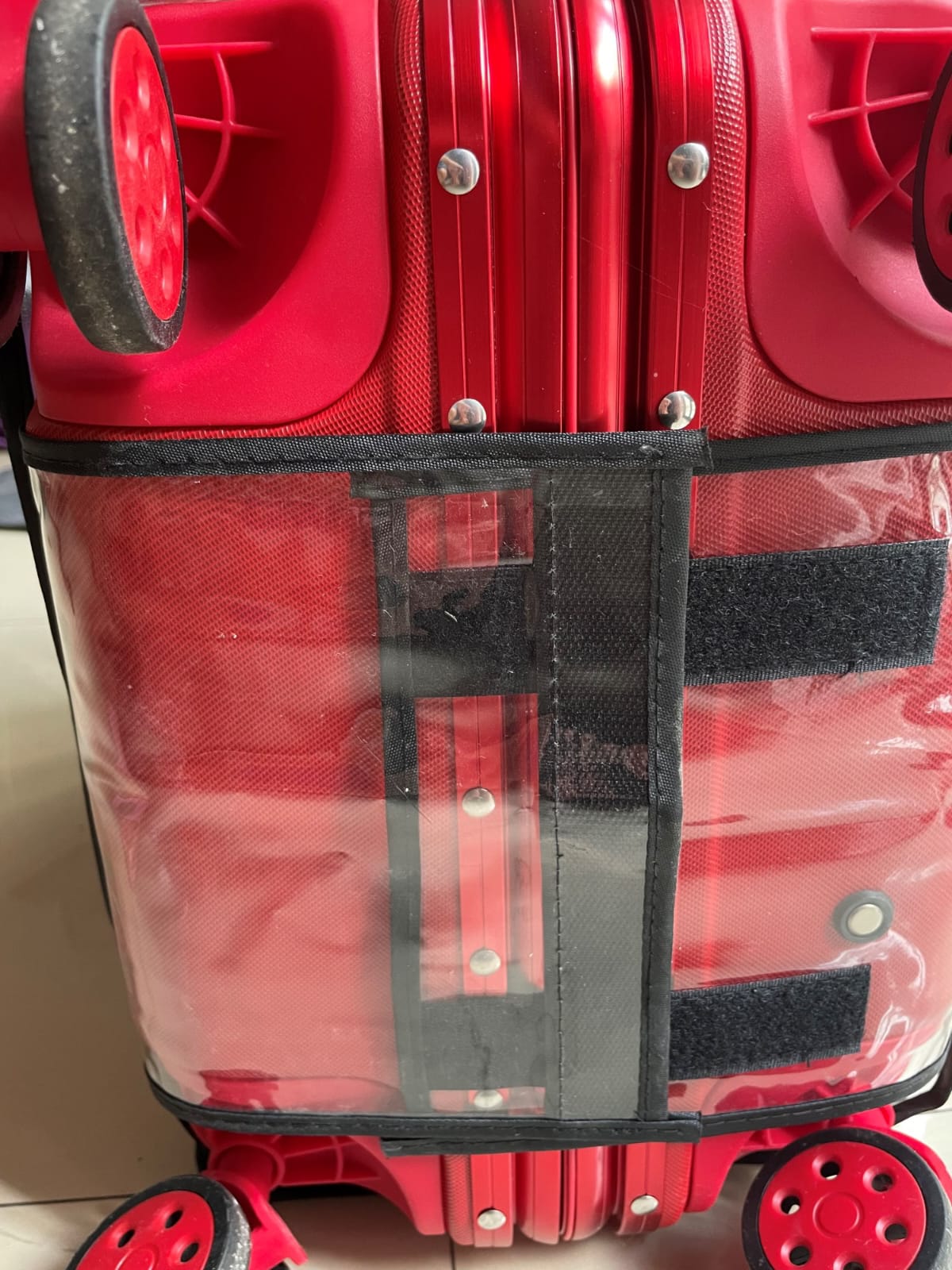 Protector de valise transparent