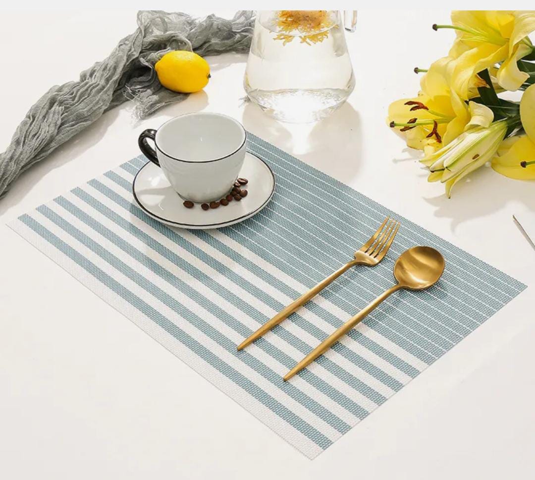 6Pcs Tapis de Table en PVC