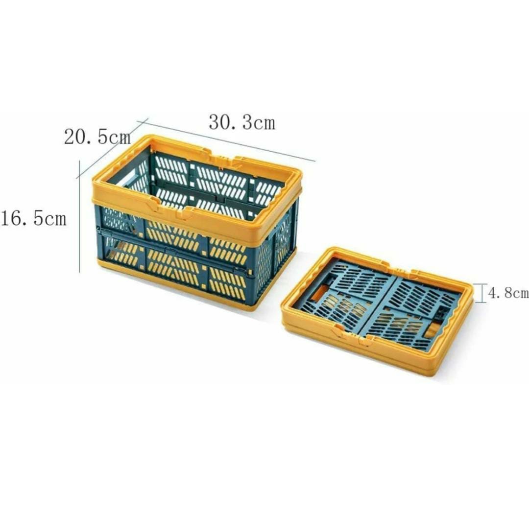 Panier de rangement pliable