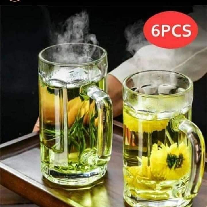6pc Verres à bière