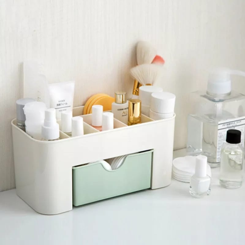 Organisateur de maquillage mini crème avec tiroir pêche noir
