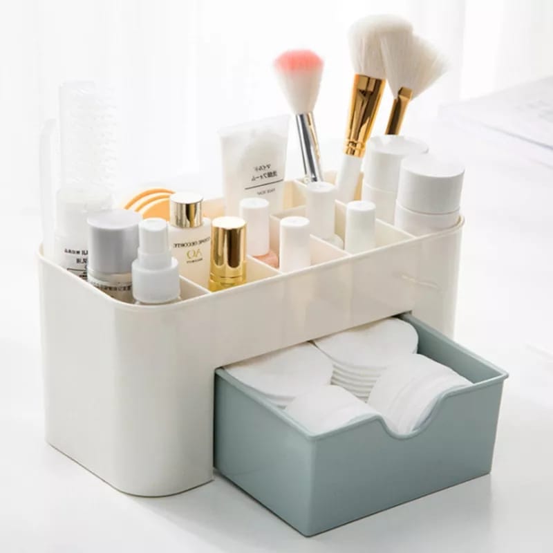 Organisateur de maquillage mini crème avec tiroir pêche noir