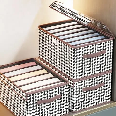 Boîte de rangement pour organiser les vêtements