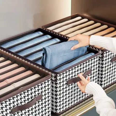 Boîte de rangement pour organiser les vêtements