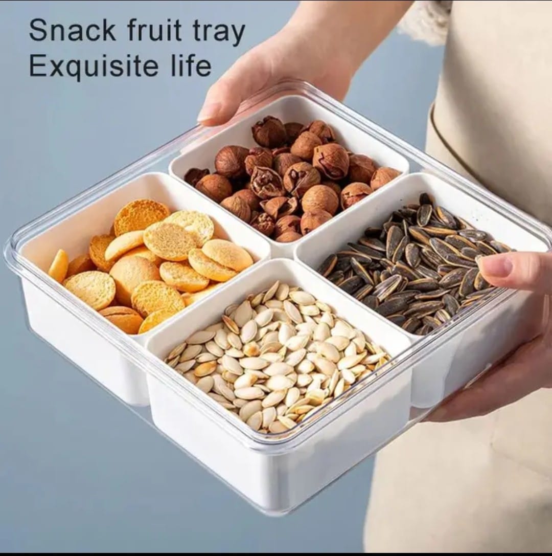 Container de réfrigérateur partitionné