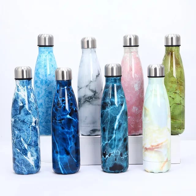 Double paroi 500ml bouteille en acier inoxydable Flask