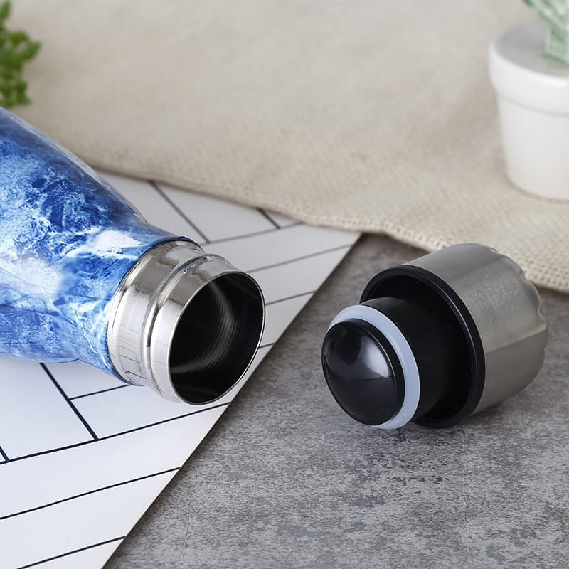 Double paroi 500ml bouteille en acier inoxydable Flask