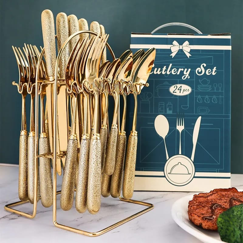 Set de couverts de 24 pièces