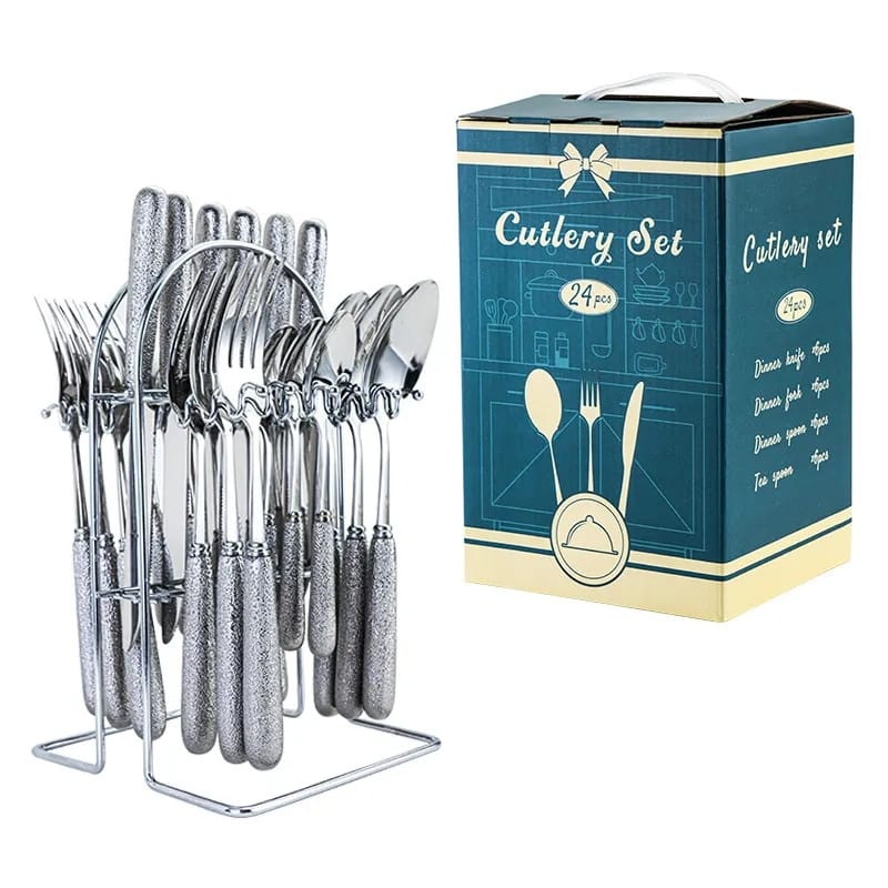 Set de couverts de 24 pièces