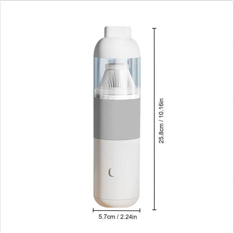 Aspirateur de voiture sans fil rechargeable portatif