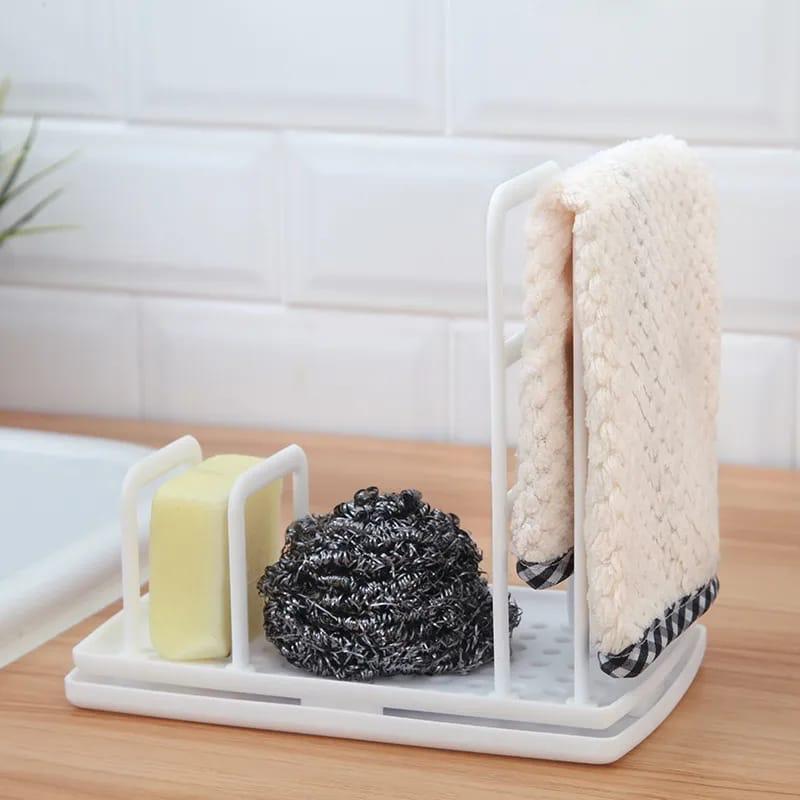 Étagère de drainage pour éponge de cuisine