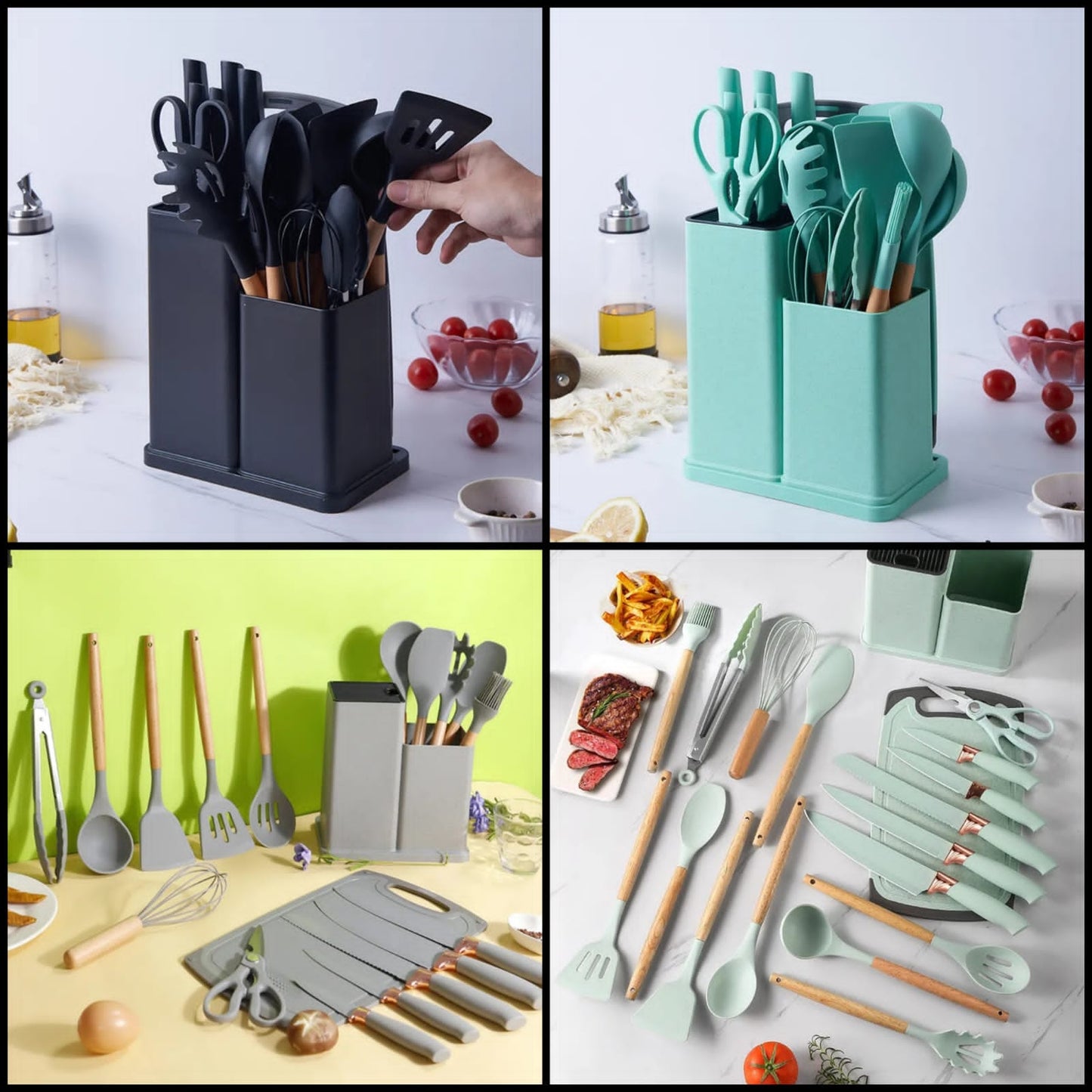Ensemble de cuisine 19 pièces