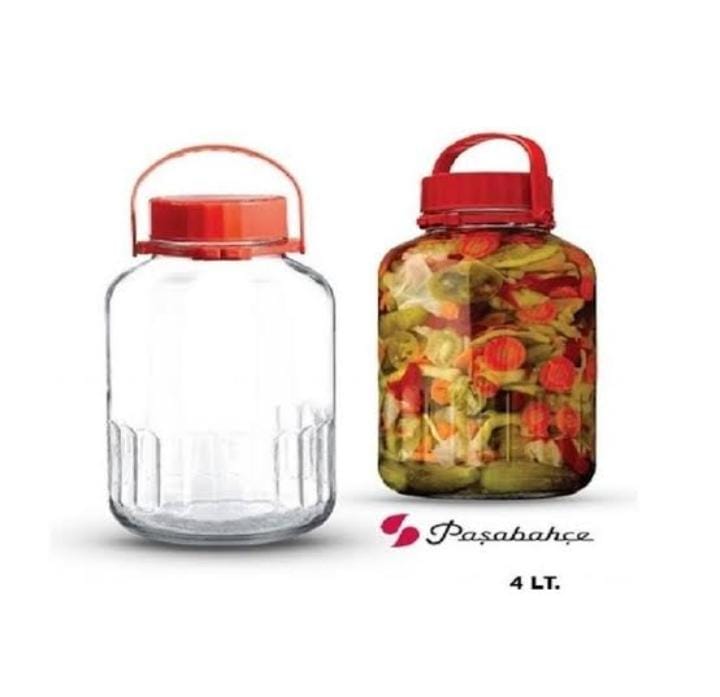 Bocaux en verre de grande capacité