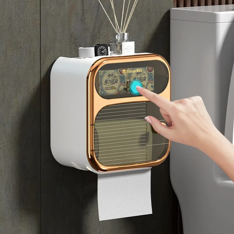 Boîte de support pour papier toilette