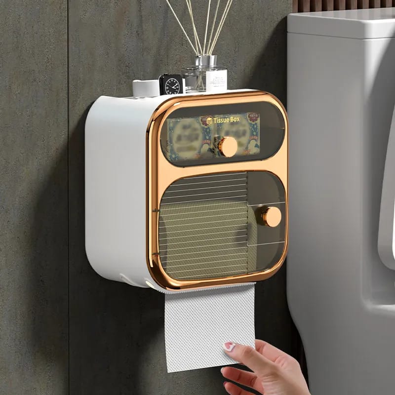Boîte de support pour papier toilette