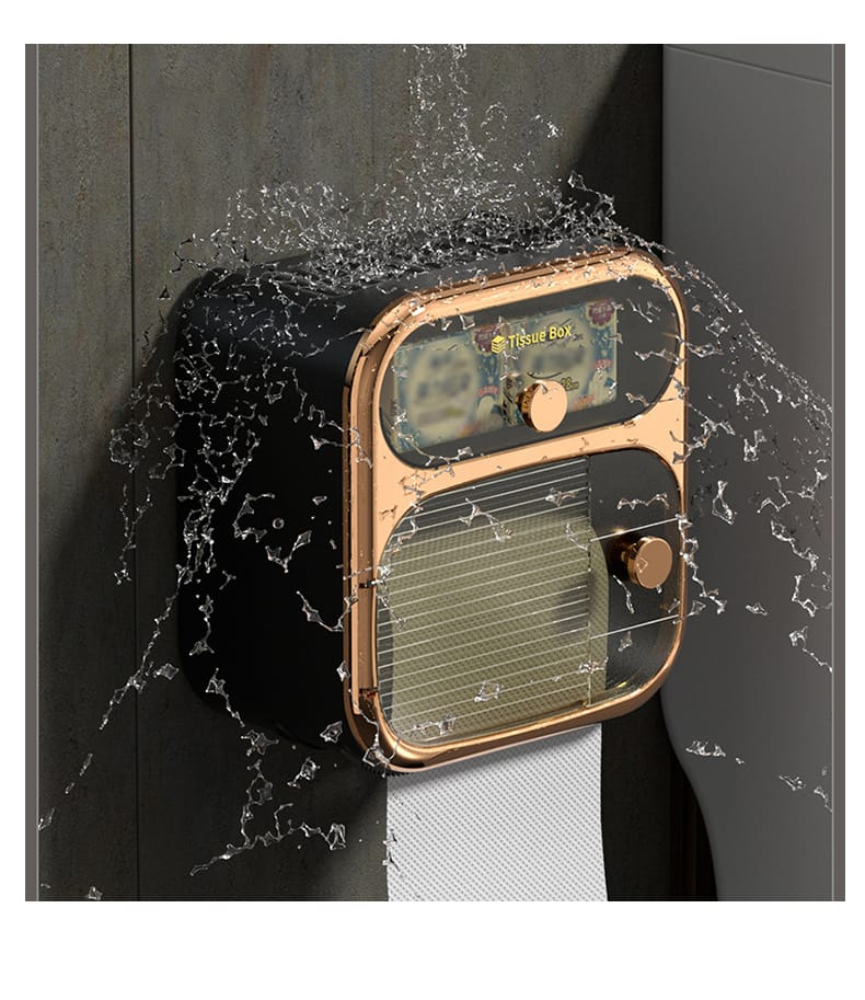 Boîte de support pour papier toilette