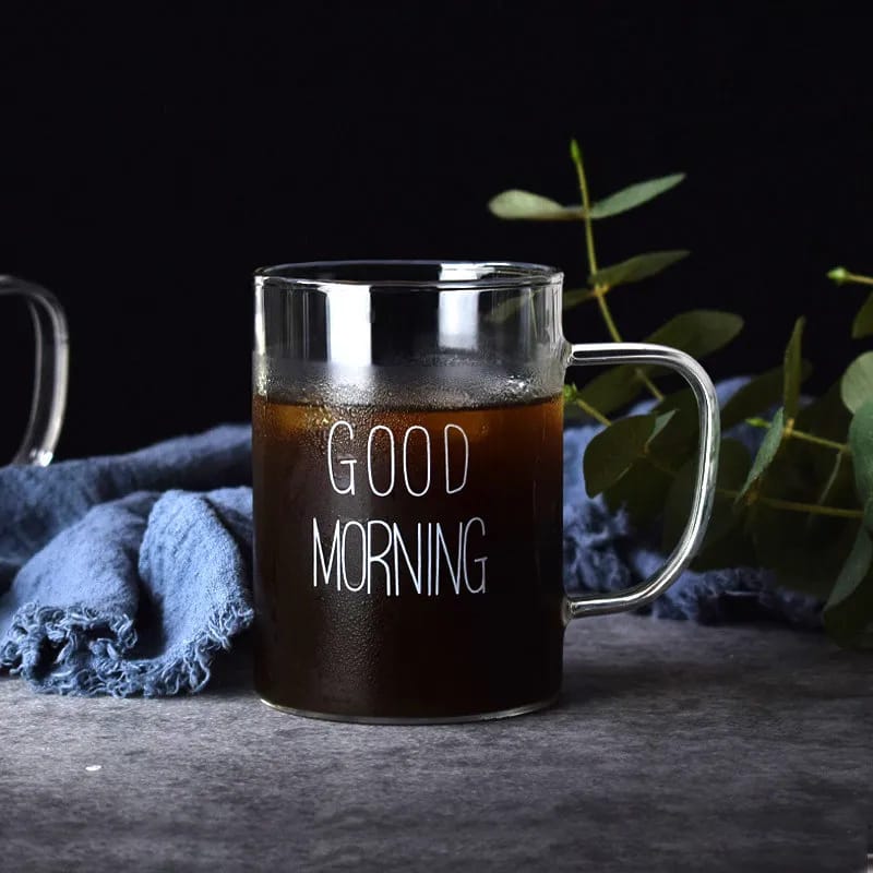 Mug en verre avec poignée