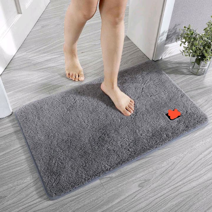 Tapis de porte de salle de bain super absorbant antidérapant