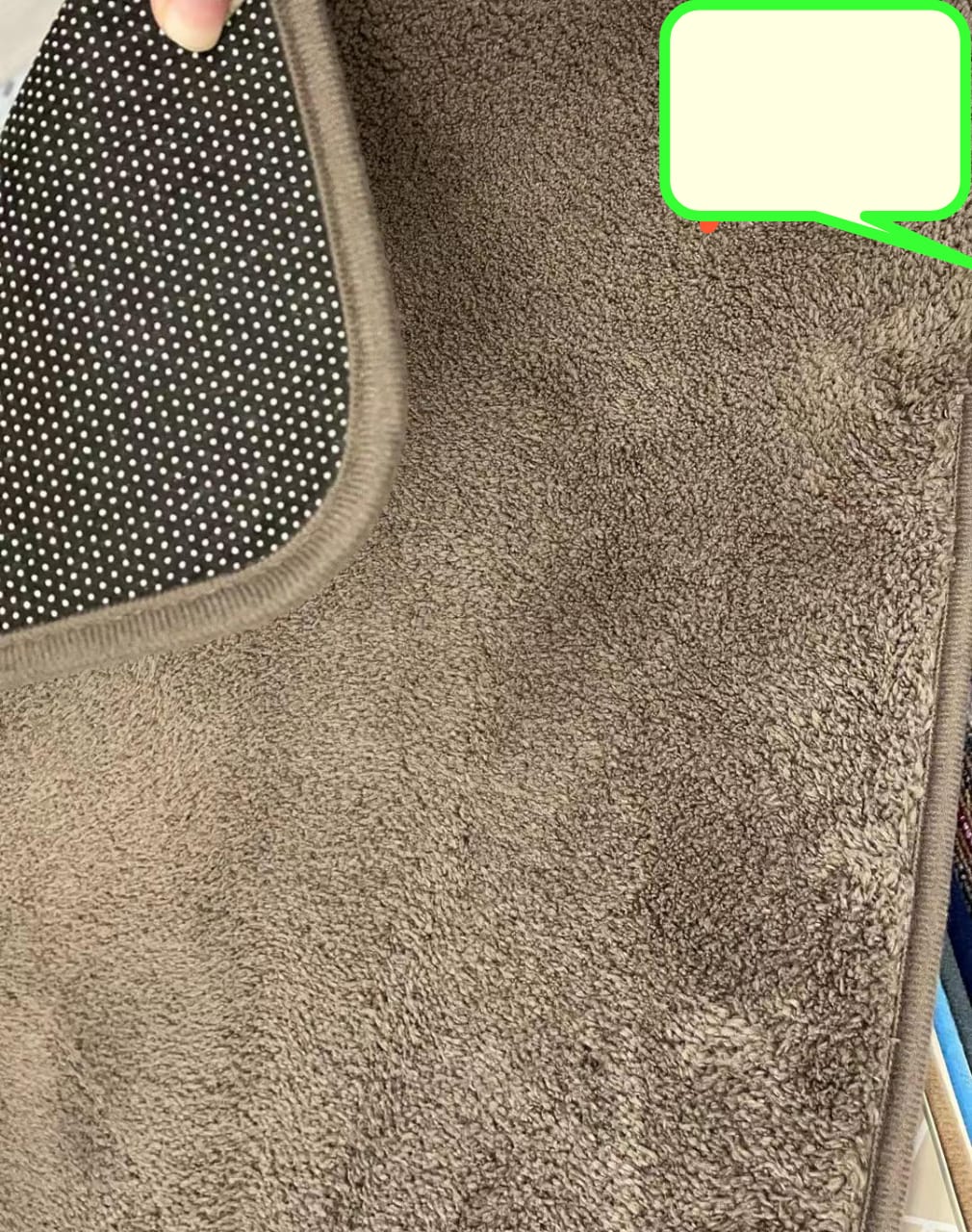 Tapis de porte de salle de bain super absorbant antidérapant