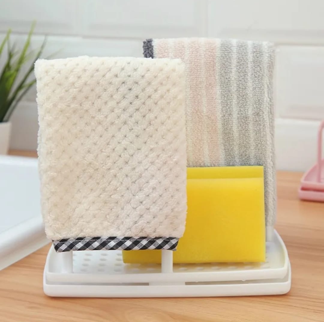 Étagère de drainage pour éponge de cuisine