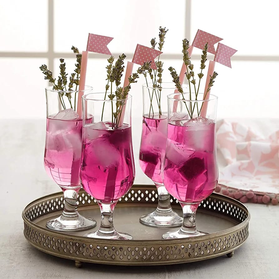 6Pc Verres à cocktail ouragan