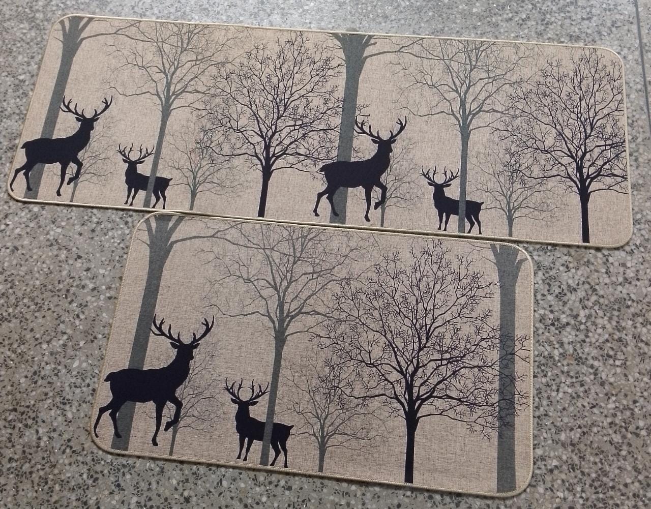 Tapis en caoutchouc antidérapants pour cuisine
