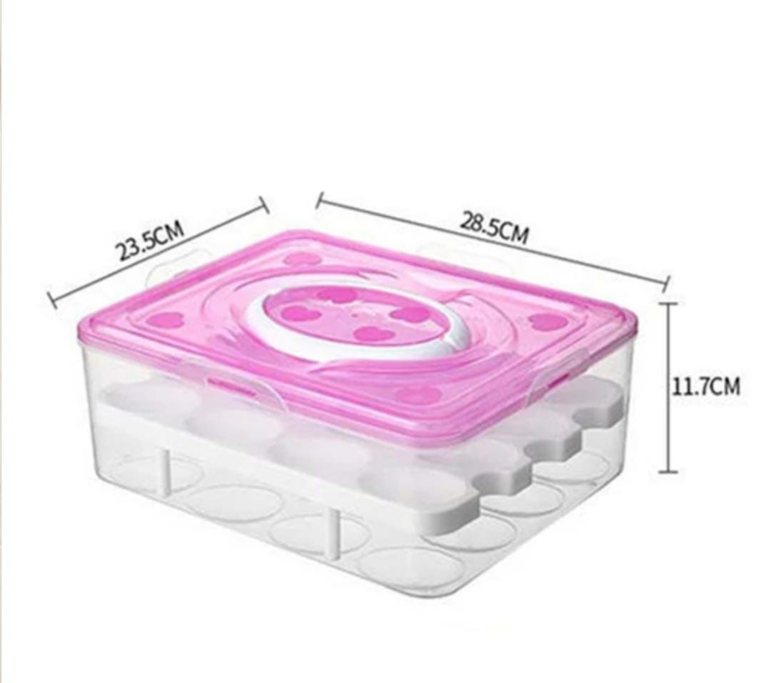 Plateau de rangement empilable pour œufs