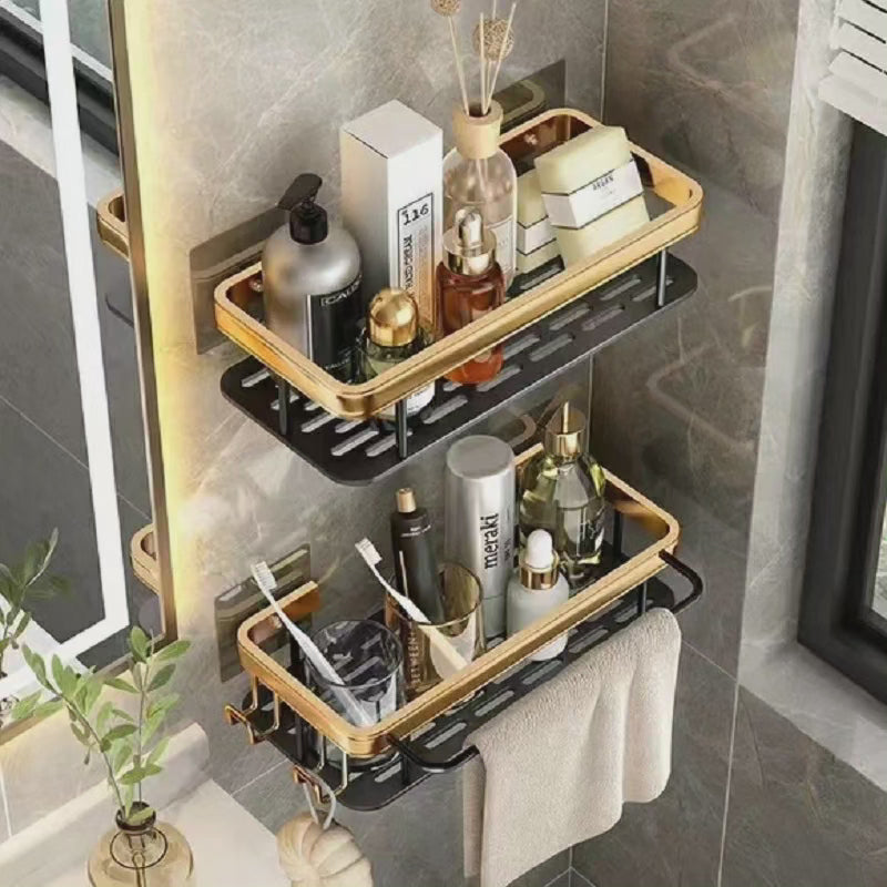 Étagères de salle de bain / Organisateur de douche Candy Salle de bain Noir