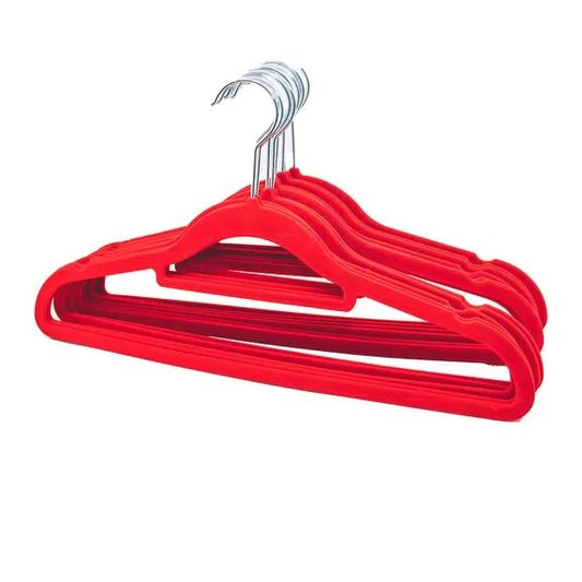 Cintres en velours antidérapants ensemble de 10 pièces