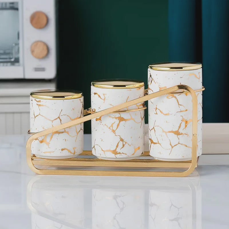 3pcs Canister & support