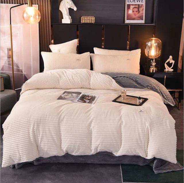 6*6 Ensemble de couette en velours